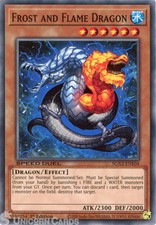SGX2-ENE04 Frost and Flame Dragon :: Common 1st Edition Mint YuGiOh Card