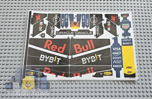Lego technic sticker sheet - technic, 2