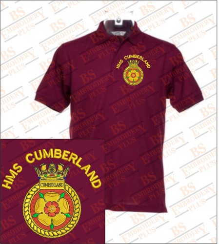 Hms cumberland embroidered - cumberland,