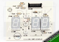 ARISTON MICROGENUS II SYSTEM 24 RFFI NG & 31 RFFI NG DISPLAY PCB 65100709 