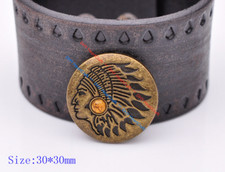 10x Antique Copper Biker