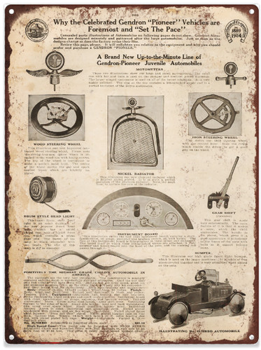 1924 pedal car parts - car,