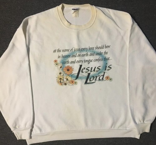 Vtg 90s jesus lord - jesus, faded