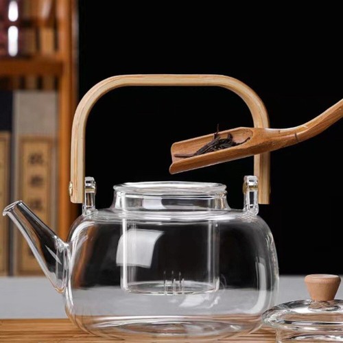 Premium glass lifting teapot - glass, |
