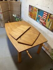 Large Extendable Dining Table Oval Shape 10 Person Dining Kitchen Diner Beech So