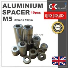 M5 Aluminium Standoff Spacer V-slot OX CNC Anodized ID 5.1 X OD 10mm PACK OF 10