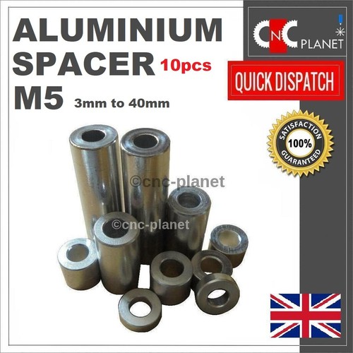 Aluminium standoff spacer - m5,