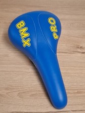 Retro Bicycle Parts GES BMX Pro Saddle Blue L:270mm W:160mm