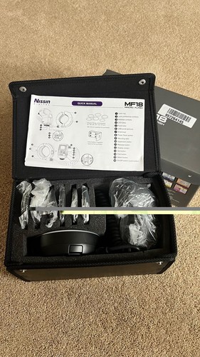 Nissin mf18 macro flash for - nissin,