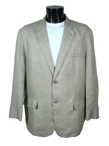 Alfani linen jacket beige - jacket,