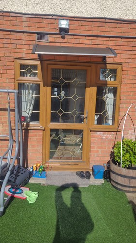 Pvc oak door and - pvc, window