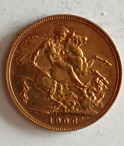 Edward vii 1906 gold - edward, sovereign