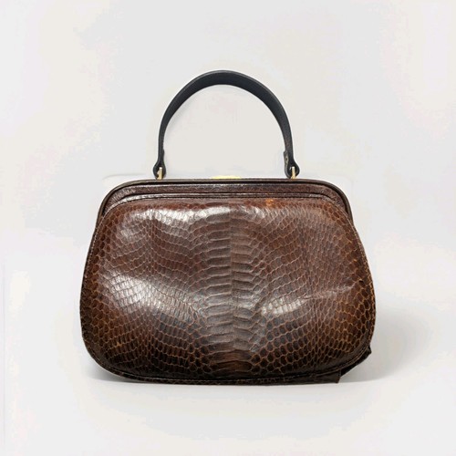 Vintage brown snake - snake, skin