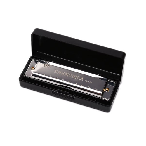 New silver swan harmonica - new, 10