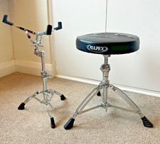 Mapex Snare Stand (S500) & Drum Throne/Stool - Double Braced Hardware