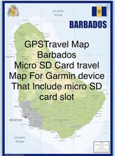GPS Travel Maps For  Barbados