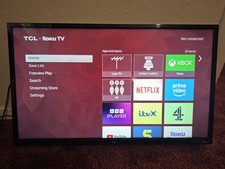 TCL 32RS520K Roku 32 inch Smart HD LED TV - Black