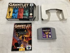 Gauntlet Legends N64 Pal game boxed Nintendo 64 cartridge CIB