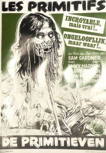 Vintage belgian movie poster - movie,