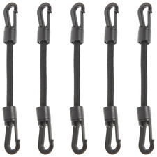  5 Pcs Black Mini Bungee