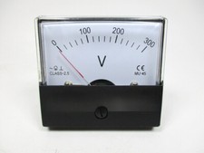 MU45 0-300V Panel Meter Voltmeter For Kipor Single Phase Diesel Generator Parts