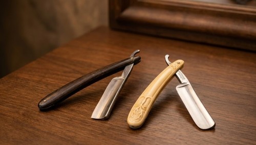 Lot vintage straight razors - lot,