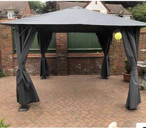 Glendale highfield grey gazebo - highfield,