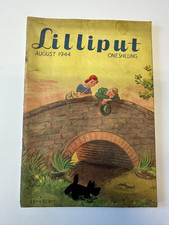 LILLIPUT MAGAZINE. AUGUST 1941. VOL.9 NO.2 ISSUE NO.50. LEMUEL GULLIVER, MARTIN