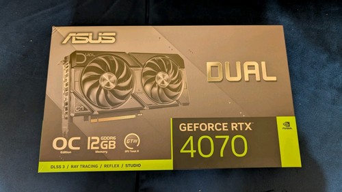 Asus dual geforce rtx 4070 - 4070, oc