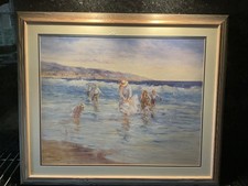 A Beautiful Lithograph Titled “Sparkling Seas” - Australian Artist, Judy Talacko