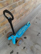 Mini Micro Scooter Deluxe Aqua
