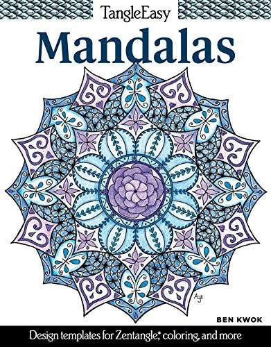 Tangleeasy mandalas design - tangleeasy, mandalas: