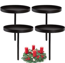 Candle Holder for Advent Wreath, Advent Candle Holder, for Christmas Centerpiece