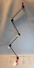  Sputnik Wall Coat Hook Hanger Coloured Retro 60s Atomic Ball MidCentury Vintage