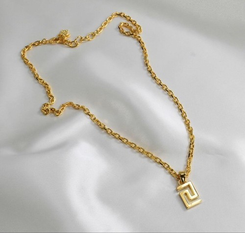 Versace necklace japan used - necklace,