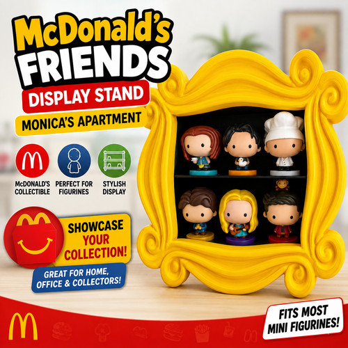 Mcdonald friends display - mcdonald's,