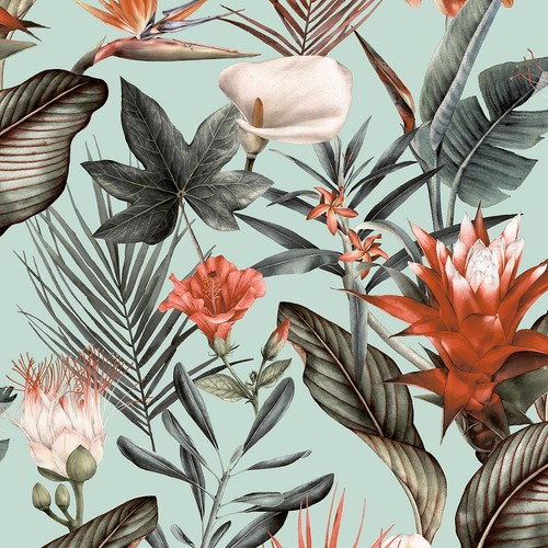 Debona flora wallpaper floral - debona,