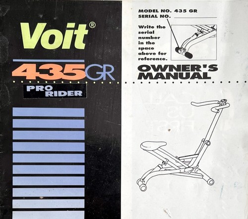 Voit 435 pro - rider, exercise