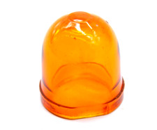 AMBER INDICATOR SIDE LIGHT LENS GLASS FOR LAND ROVER SERIES 1 AUSTIN ROVER 37MM