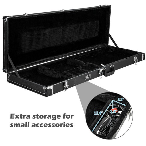 Glarry bass guitar hard case - hard,