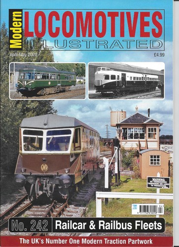 Modern locomotives illustrated - locomotives,