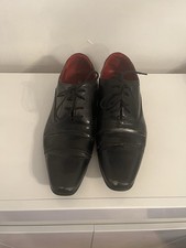 Gents Black 8/42 Formal Shoes Lace Up Smart Office Work Smart Dress Shoes