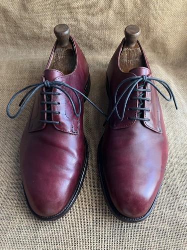 Tricker mens burgundy - tricker's,