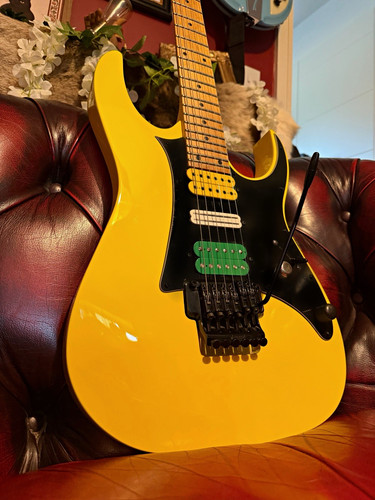Ibanez rg350m 2010 - ibanez, yellow