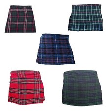Kids Scottish Tartan Kilt Boys