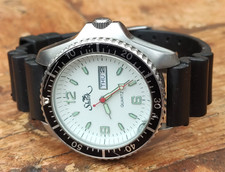 Shark Watch 200M WR Diver Wristwatch Day & Date