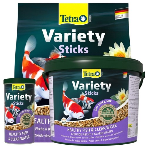 Tetra pond variety sticks fish - tetra,