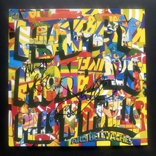 Shaun Ryder & Bez Happy Mondays Authentic Hand Signed Pills Thrills Vinyl Album
