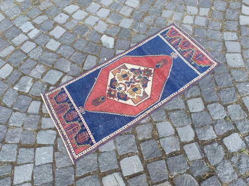 Vintage oushak rug - vintage,