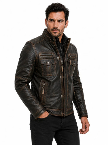 Men motorcycle distressed - men’s,